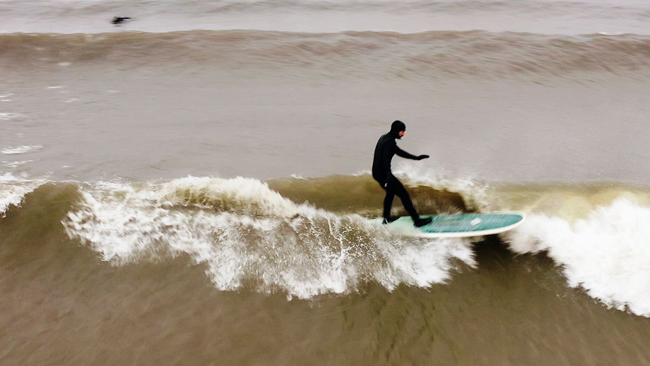 Exploring Ohio Surfing Lake Erie